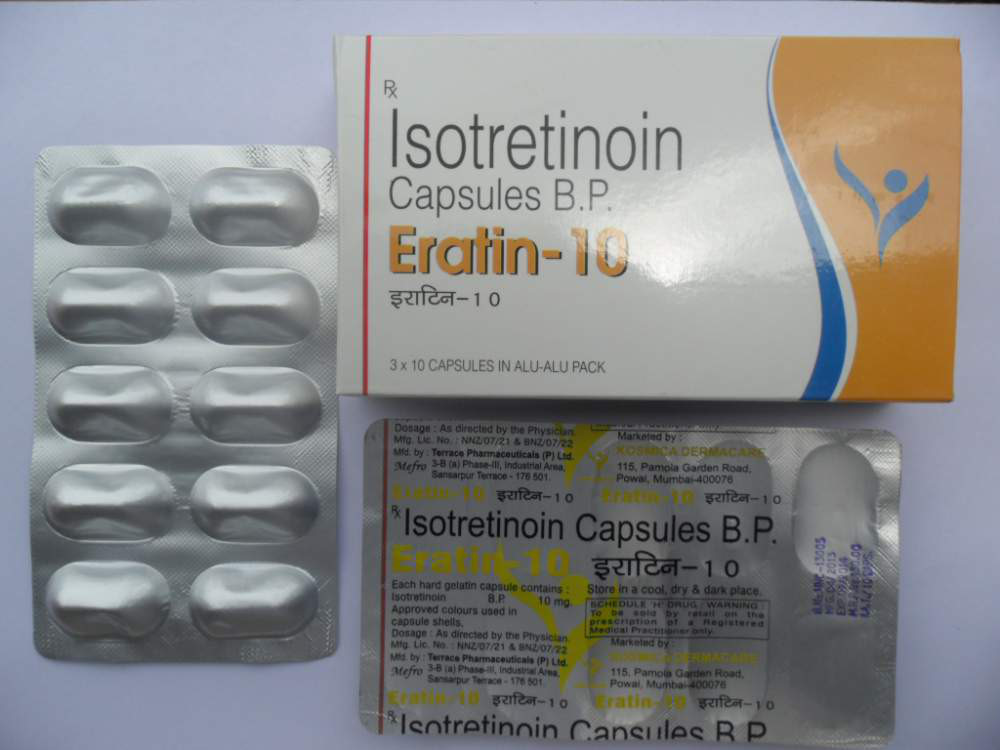 Tác dụng phụ không mong muốn của thuốc trị mụn Isotretinoin