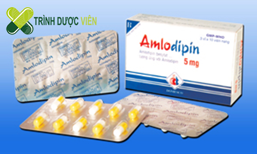 Thuốc điều trị tăng huyết áp Amlodipin