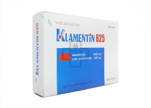 Thuốc Klamentin 625mg thường được dùng để điều trị nhiễm khuẩn