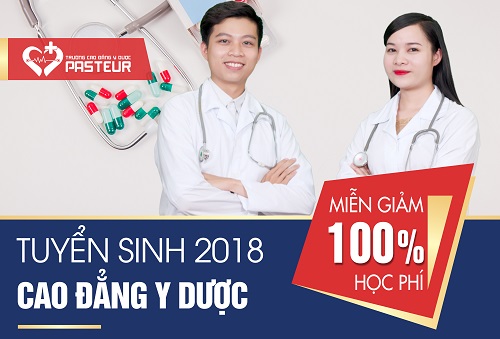 Cơ hội miễn 100% học phí Cao đẳng Y Dược Đà Nẵng năm 2018
